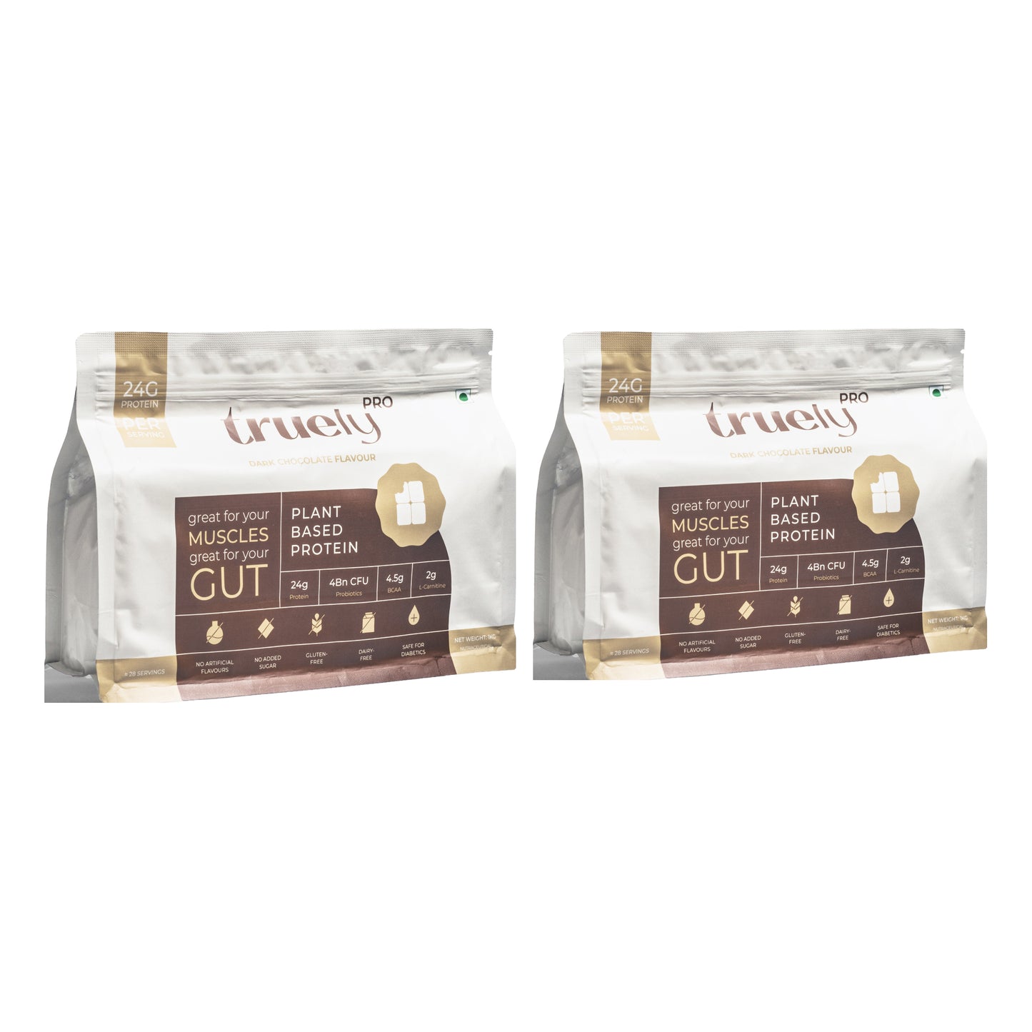 Truely Pro: Plant-Based Protein - Dark Chocolate