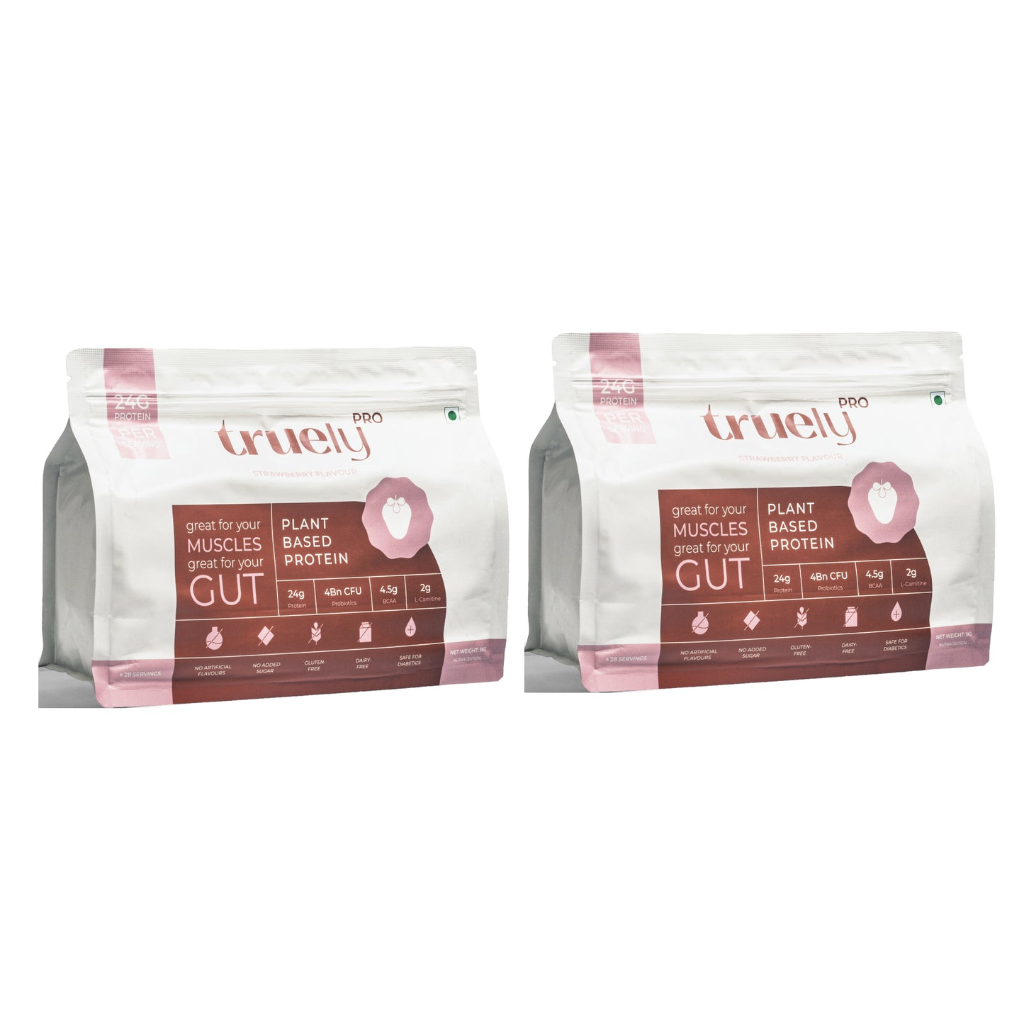 Truely Pro: Plant-Based Protein - Strawberry