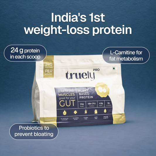 Truely Pro: Plant-Based Protein - Coffee