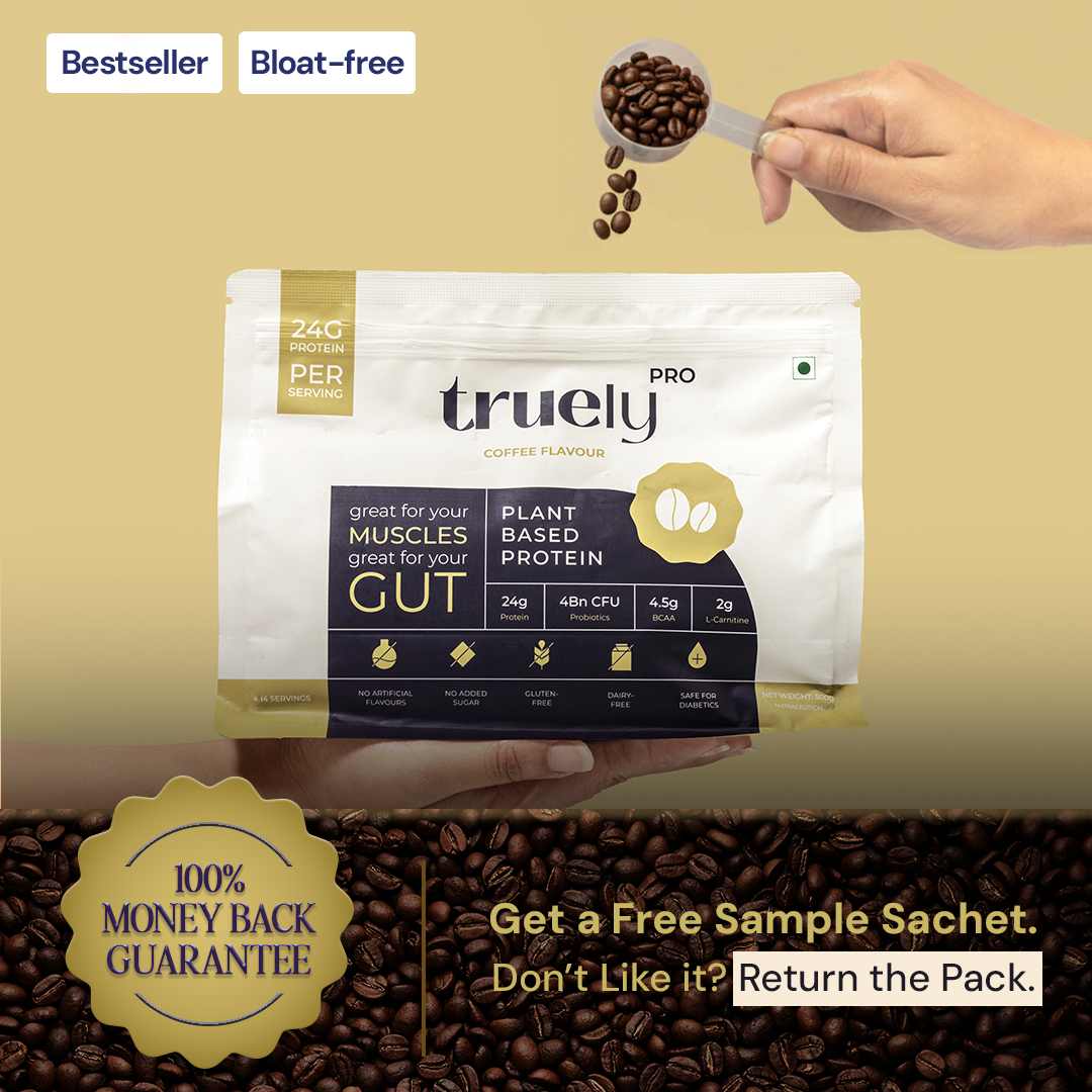 Truely Pro: Plant-Based Protein - Coffee