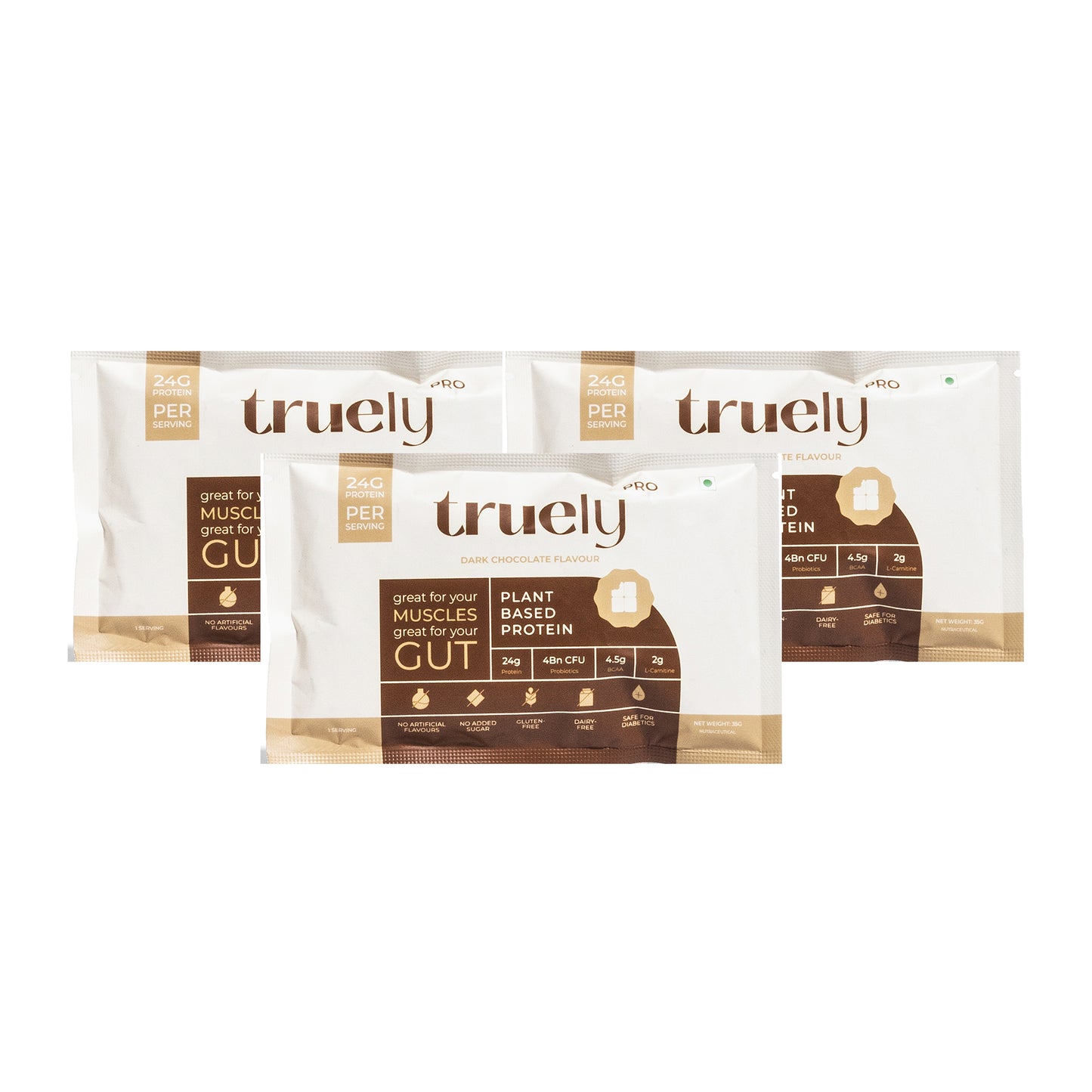 Truely Pro: Plant-Based Protein - Dark Chocolate